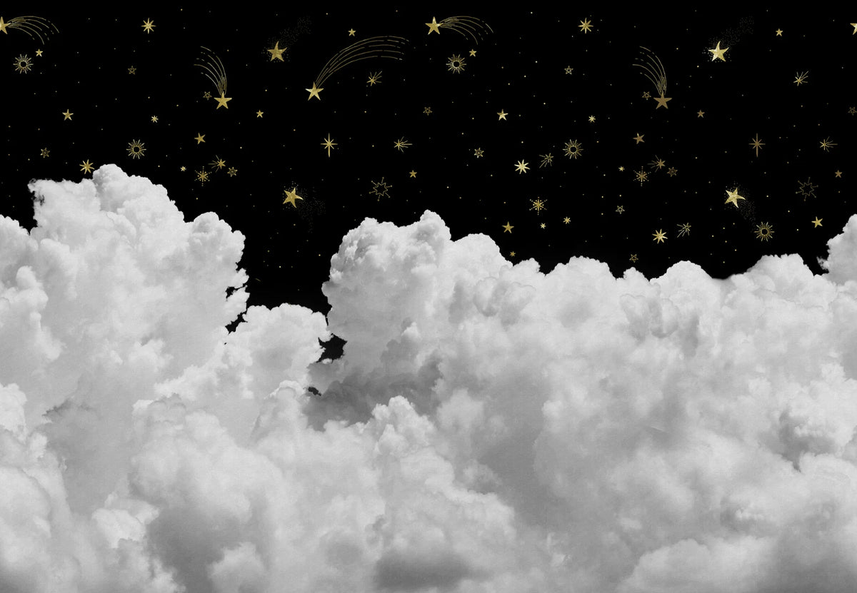 Tapetti Star Cloud Night