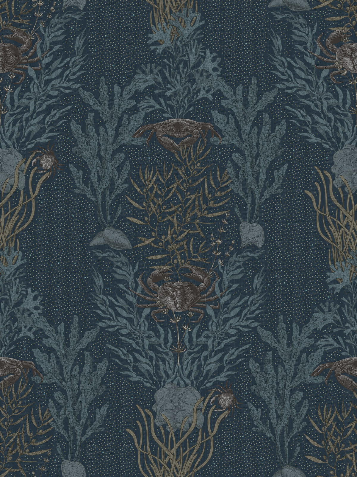 Tapetti Claws & Clams, Ocean Blue