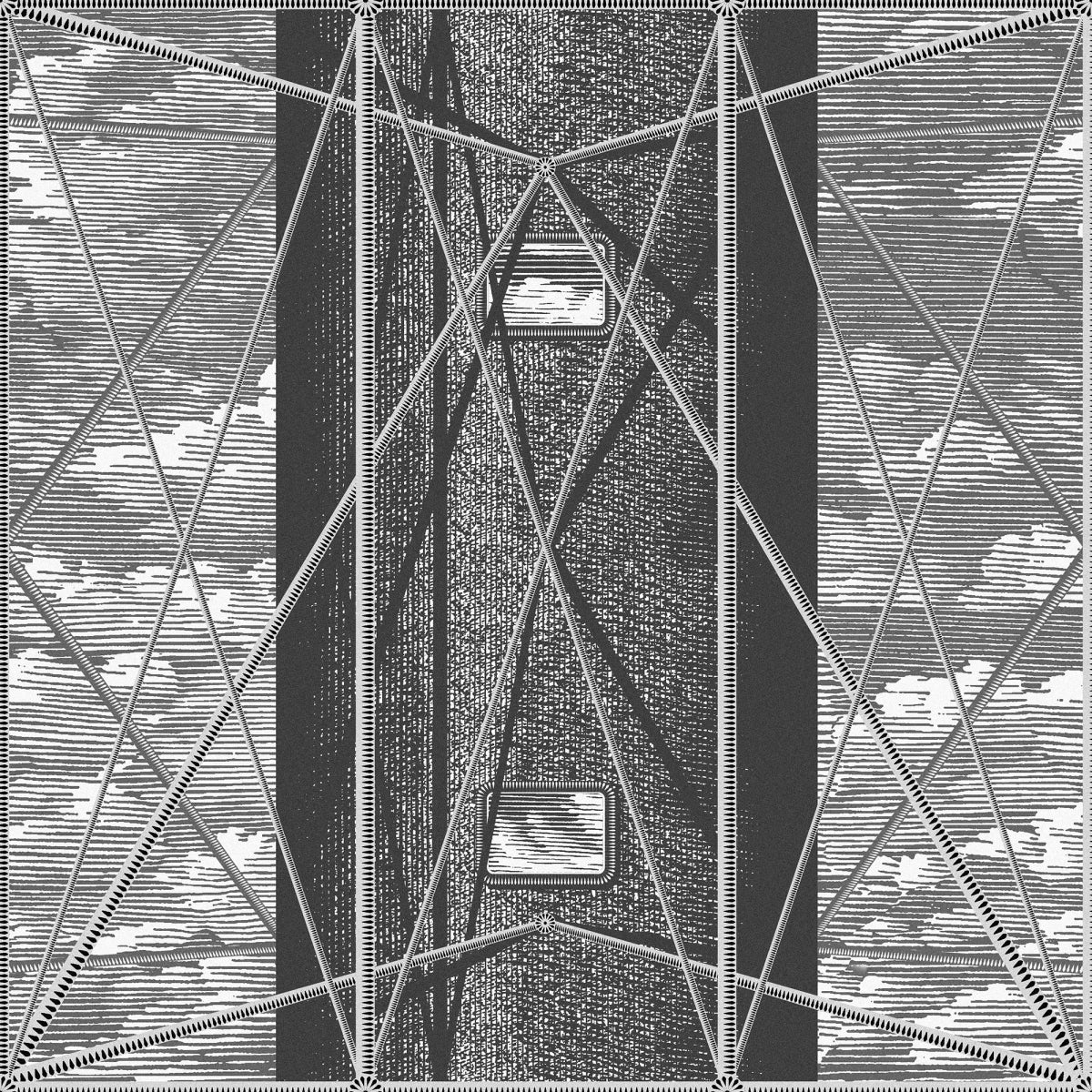 Tapetti Skyrise, Graphite	