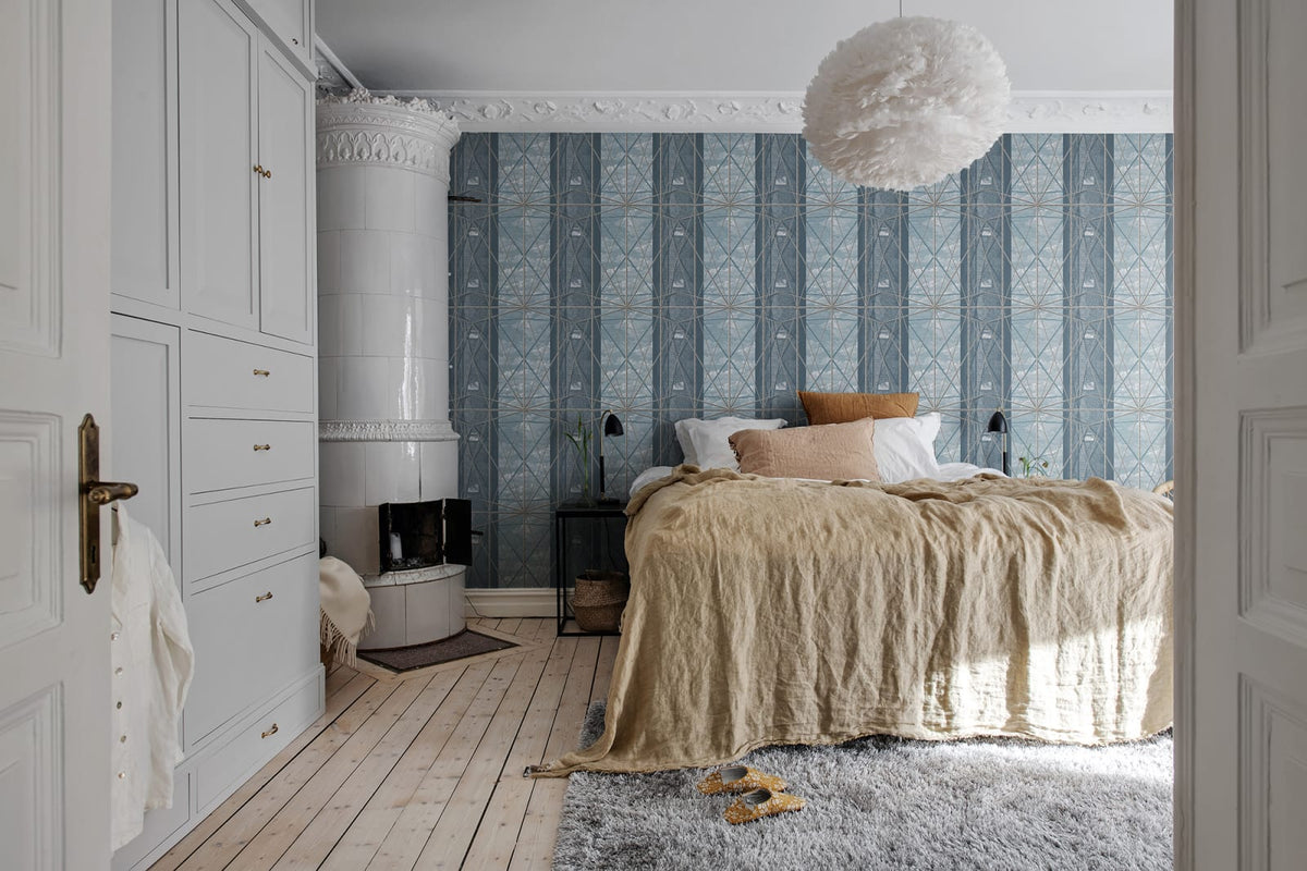 Tapetti Skyrise, Lightblue