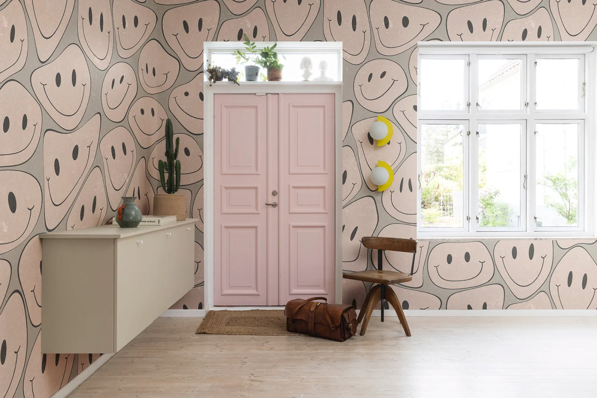 Tapetti Happy Rebel, Soft Pink