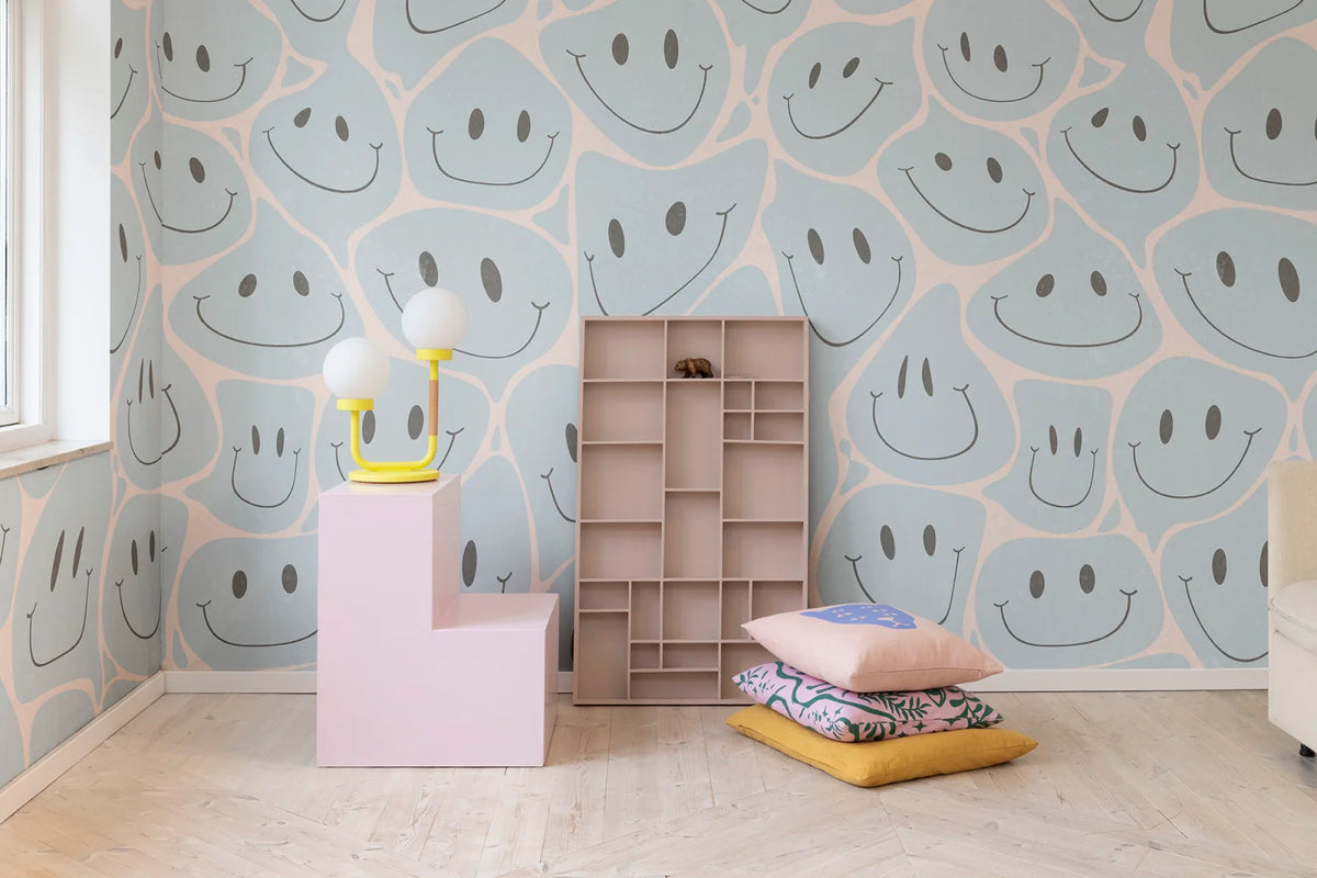 Tapetti Happy Rebel, Lightblue