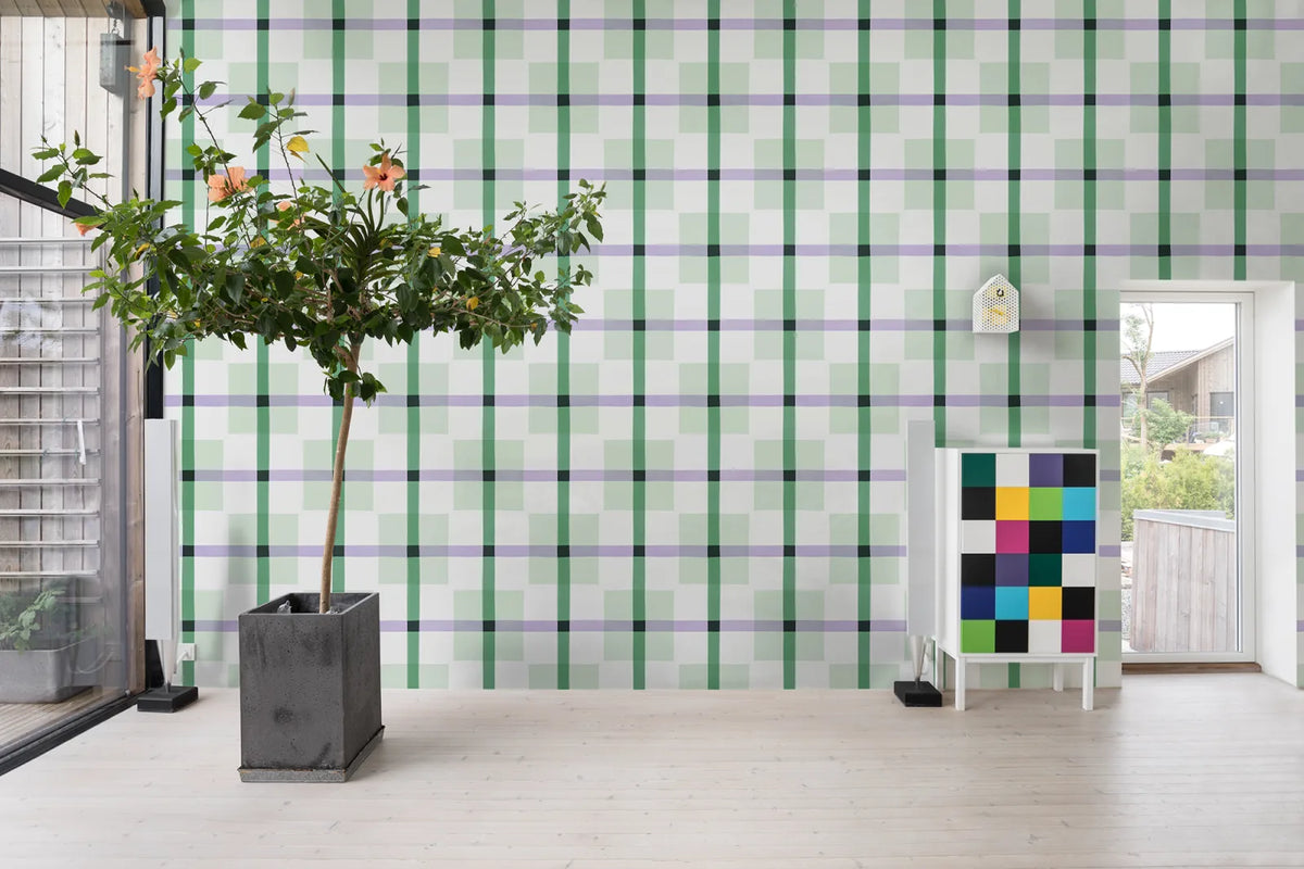 Tapetti Outside The Box	Green & Lilac