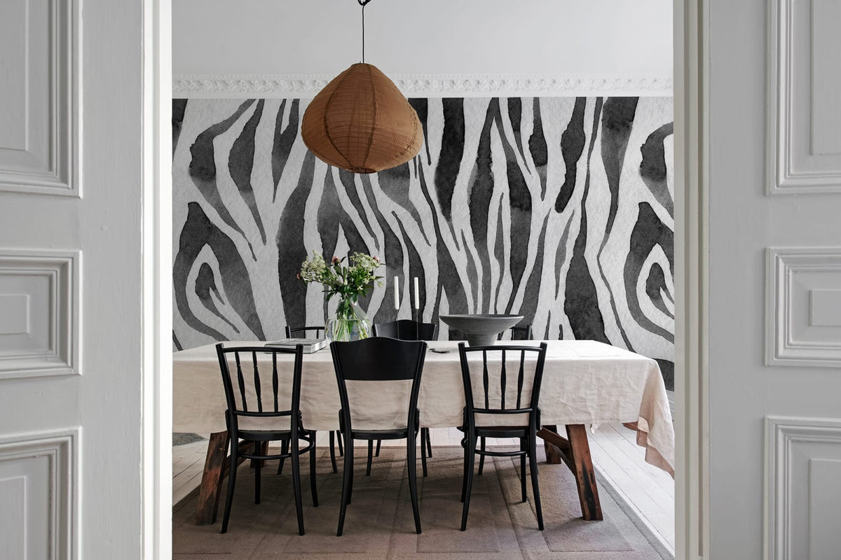 Tapetti Zebra Stripes, Graphite