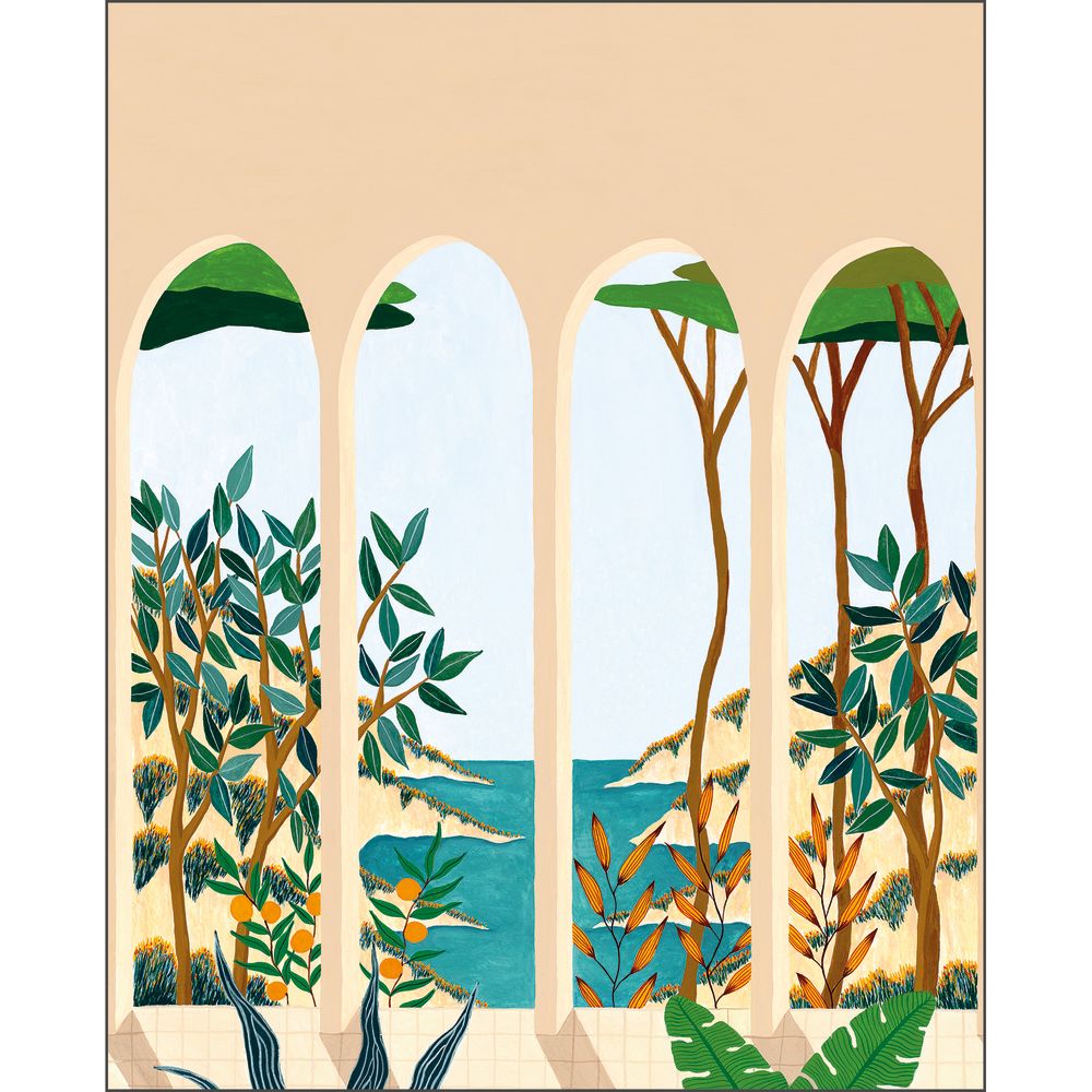 Tapetti Calanques Multicouleurs L 250X310 cm
