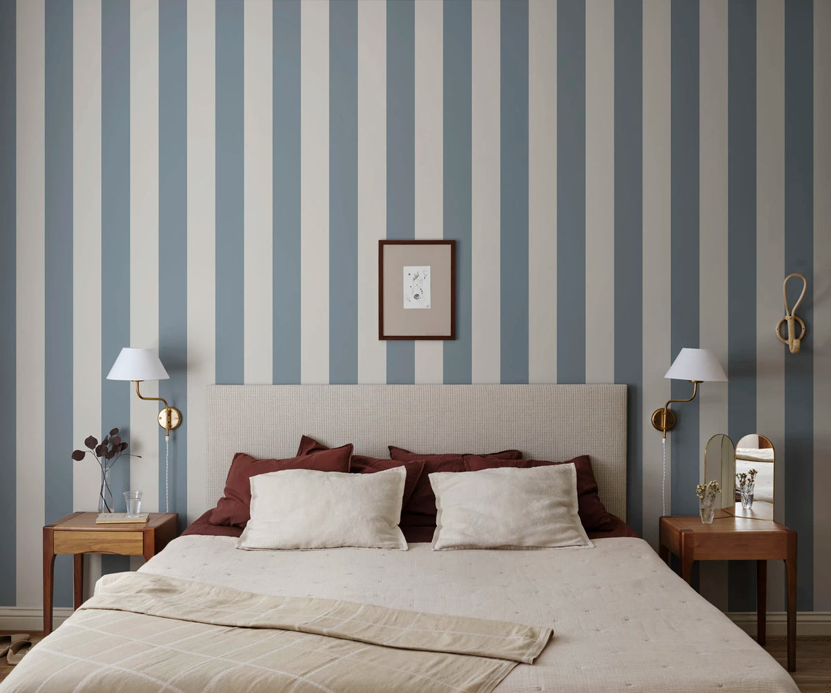 Tapetti Magnus, Indigo Blue