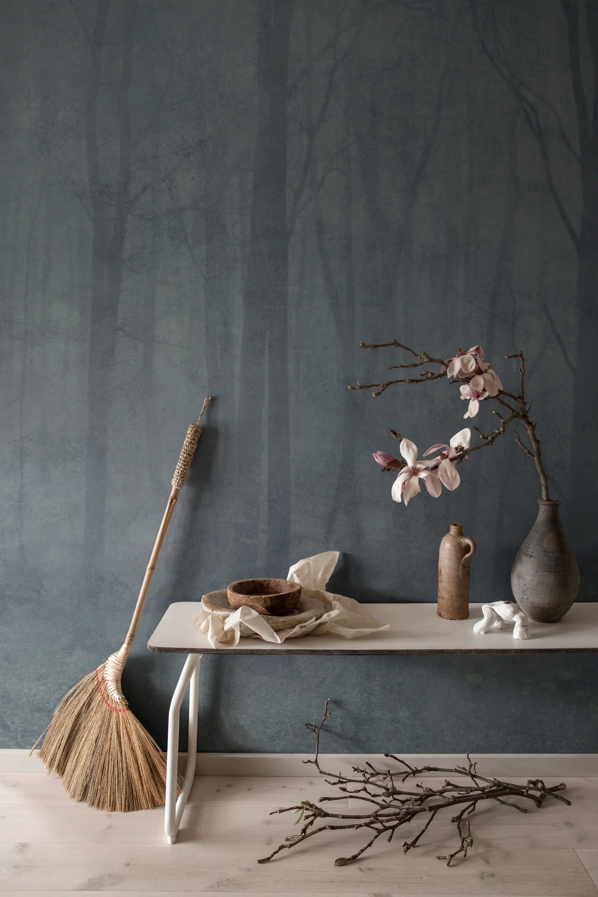 Tapetti Skog, Misty Blue