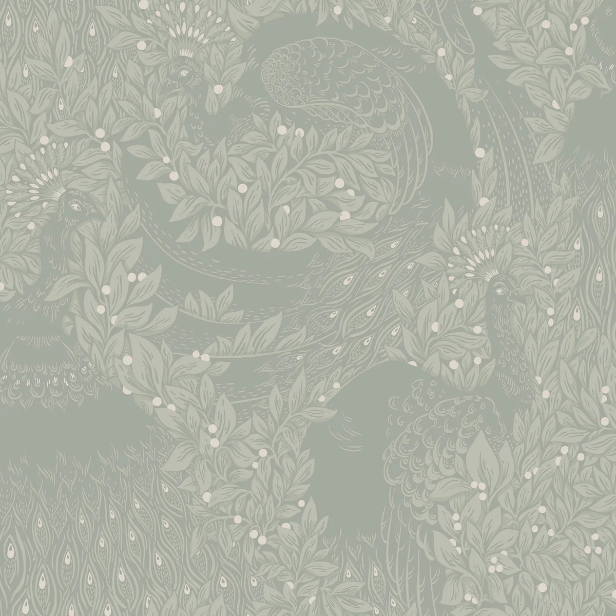 Tapetti Evelina, Sage Green