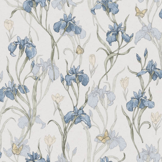 Tapetti Iris, Sky Blue