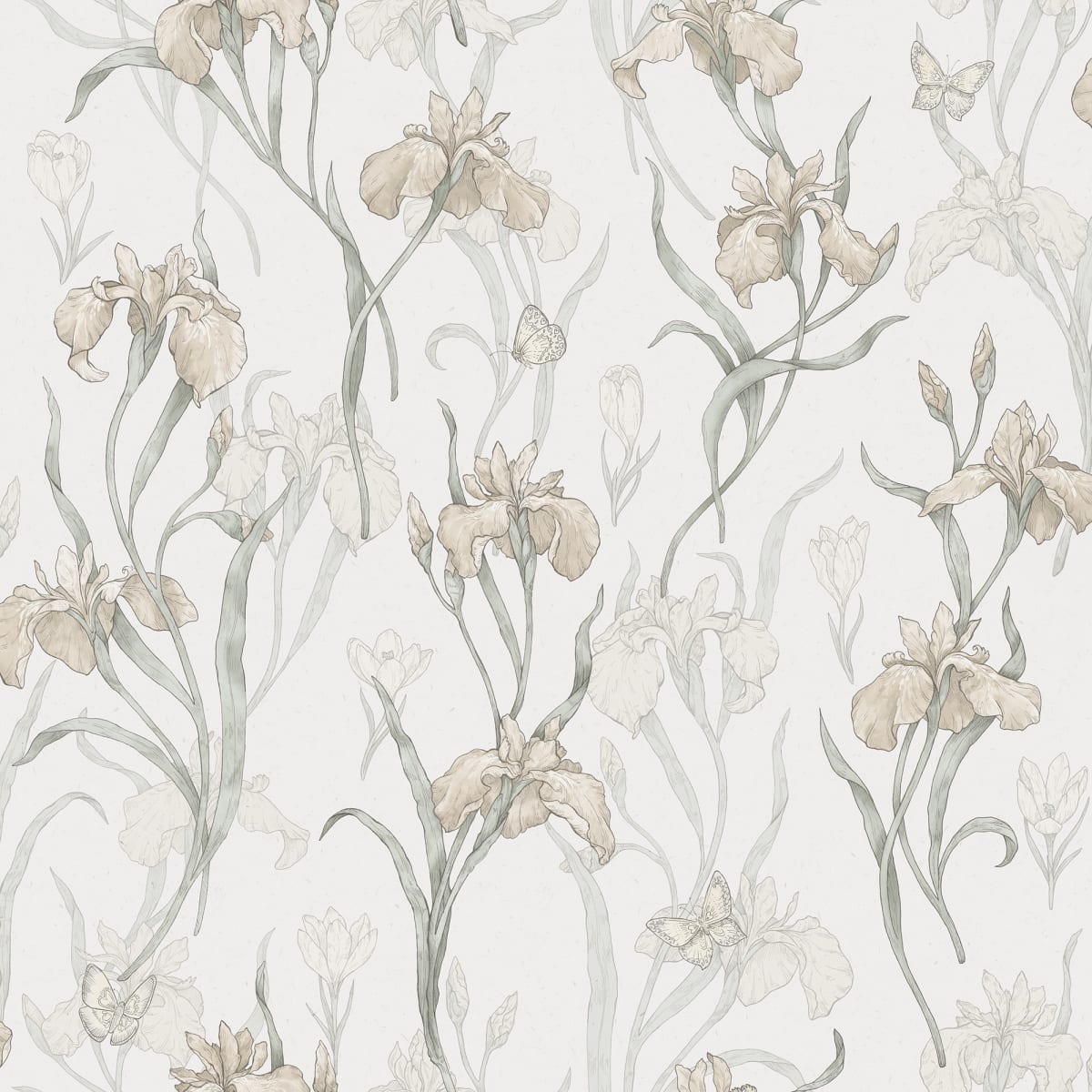 Tapetti Iris, Powder Pink