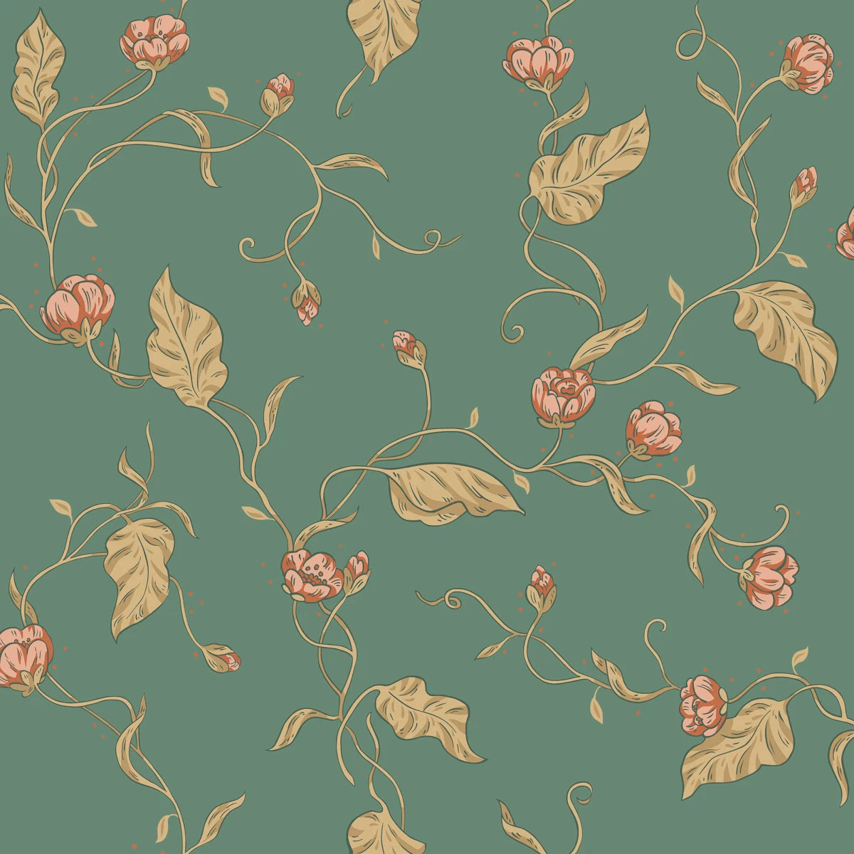 Tapetti Elmire, Emerald