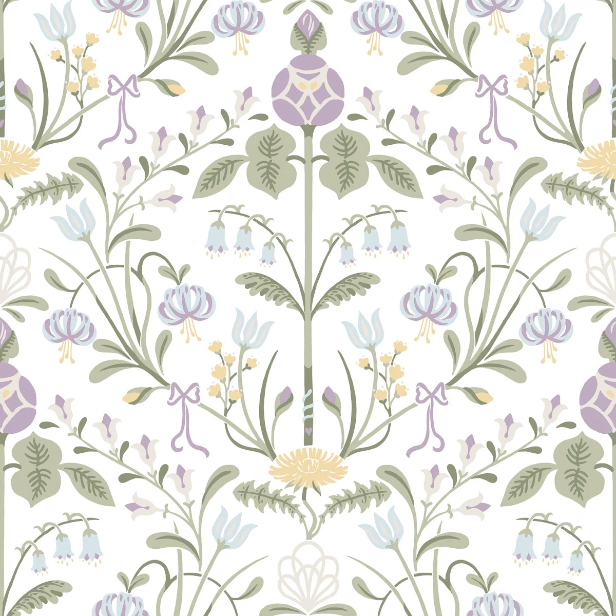 Tapetti Till Carl, Lilac