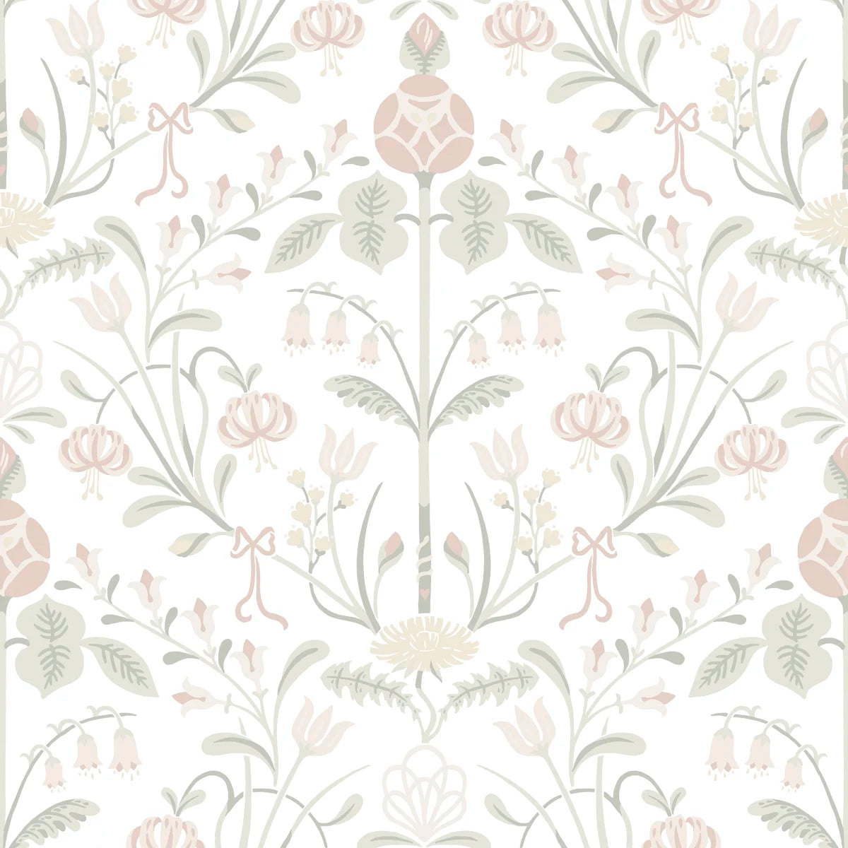 Tapetti Till Carl, Powder Pink
