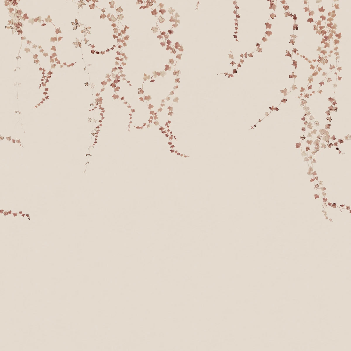 Tapetti Aralia, Burgundy