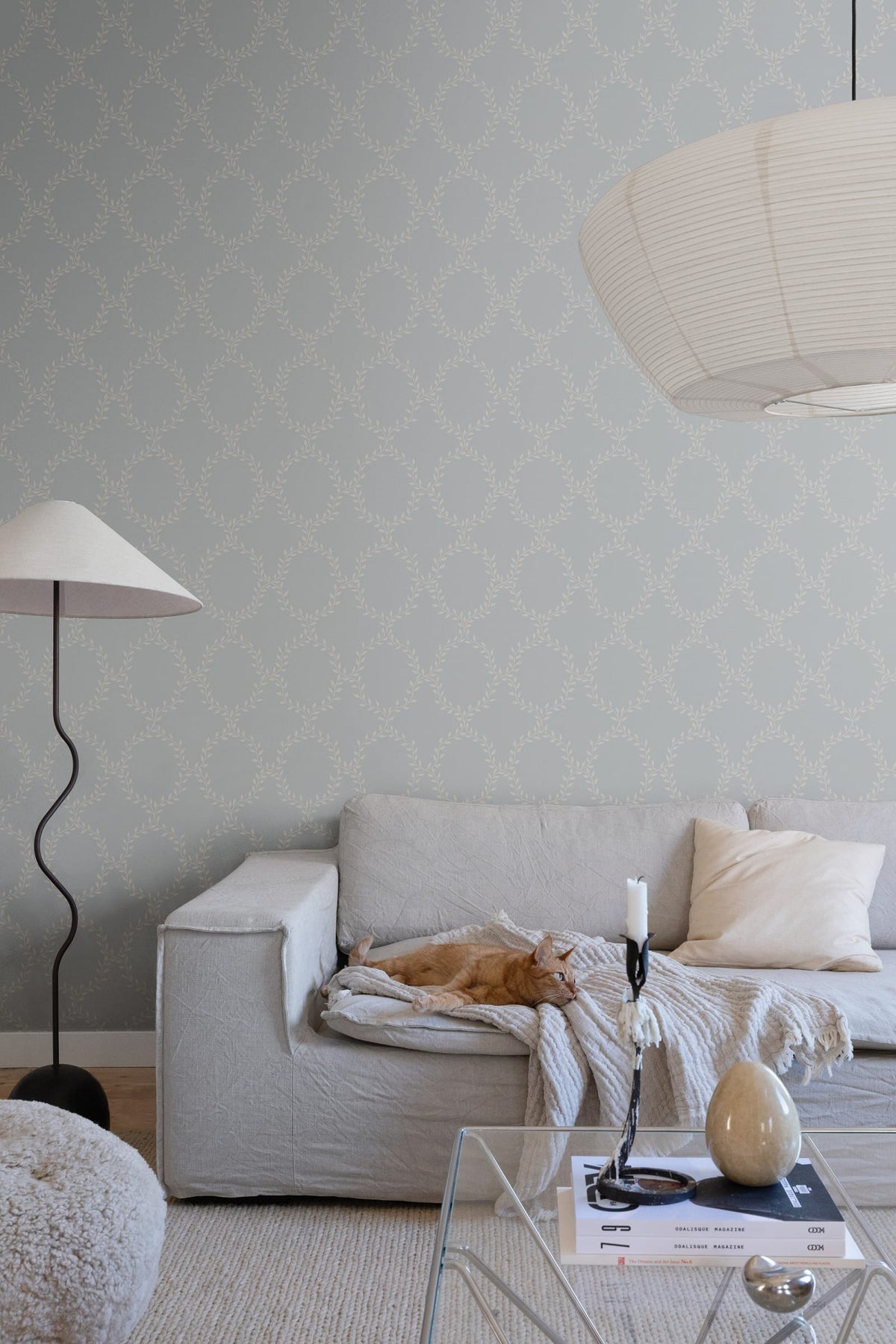 Tapetti Wilma, Misty Blue