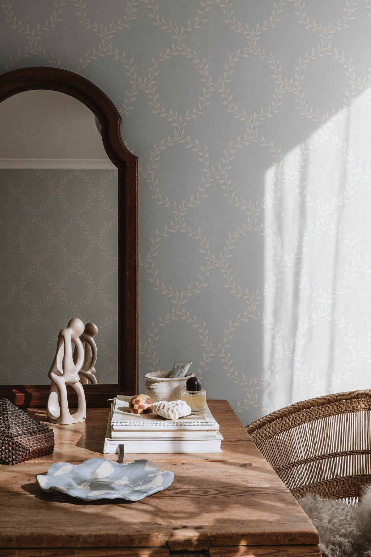 Tapetti Wilma, Misty Blue