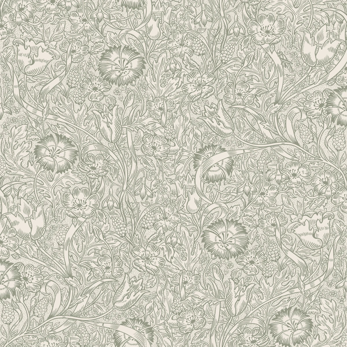 Tapetti Caroline, Moss Green