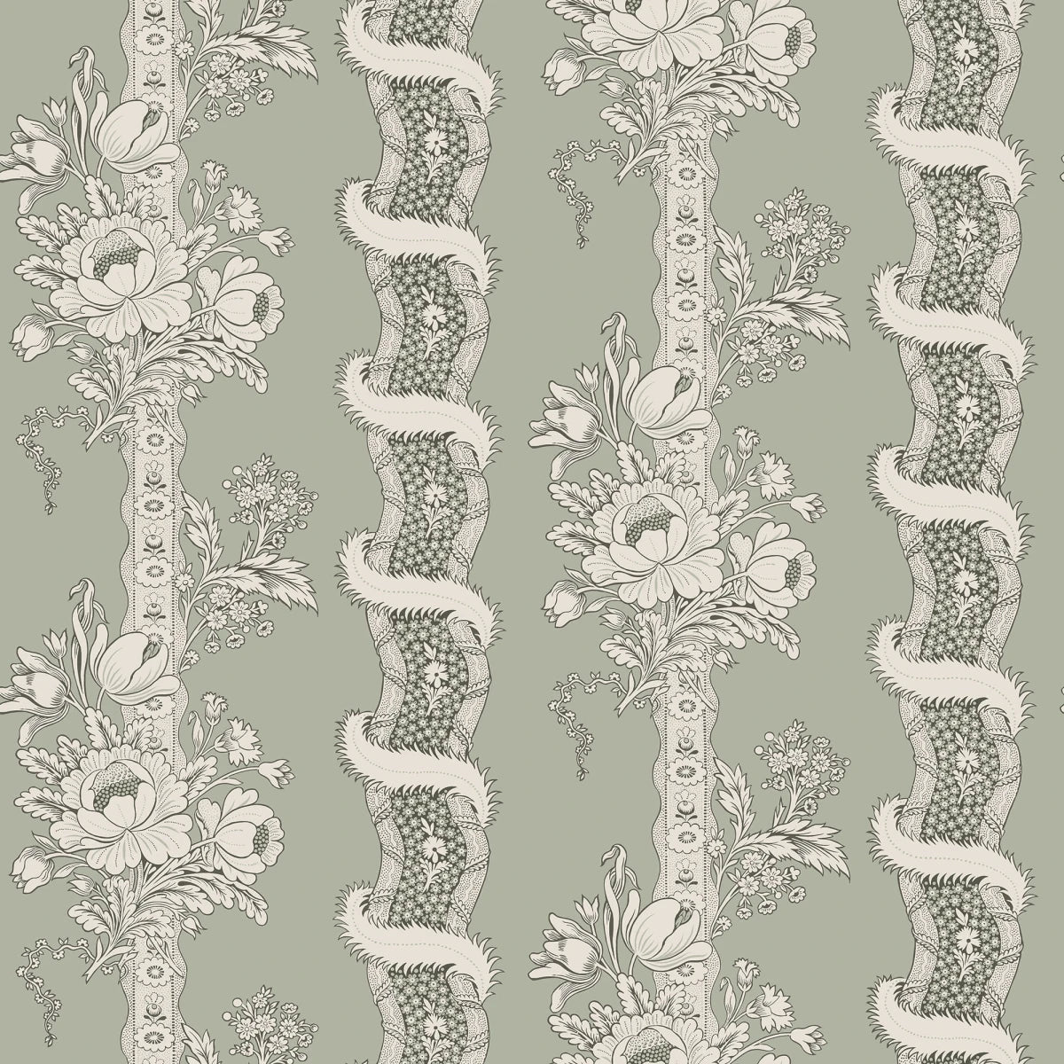 Tapetti Alexandra, Sage Green