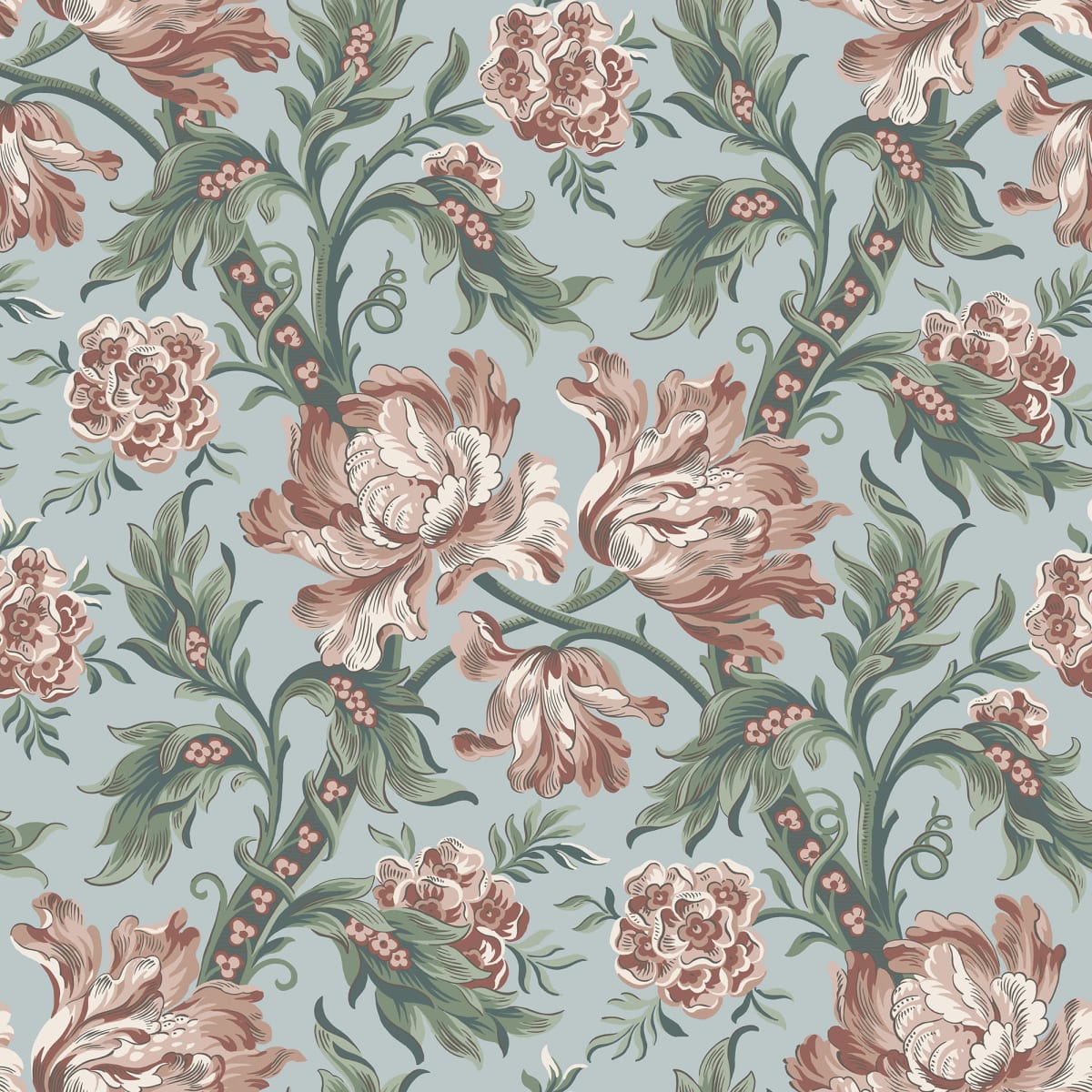 Tapetti Amelia, Sky Blue