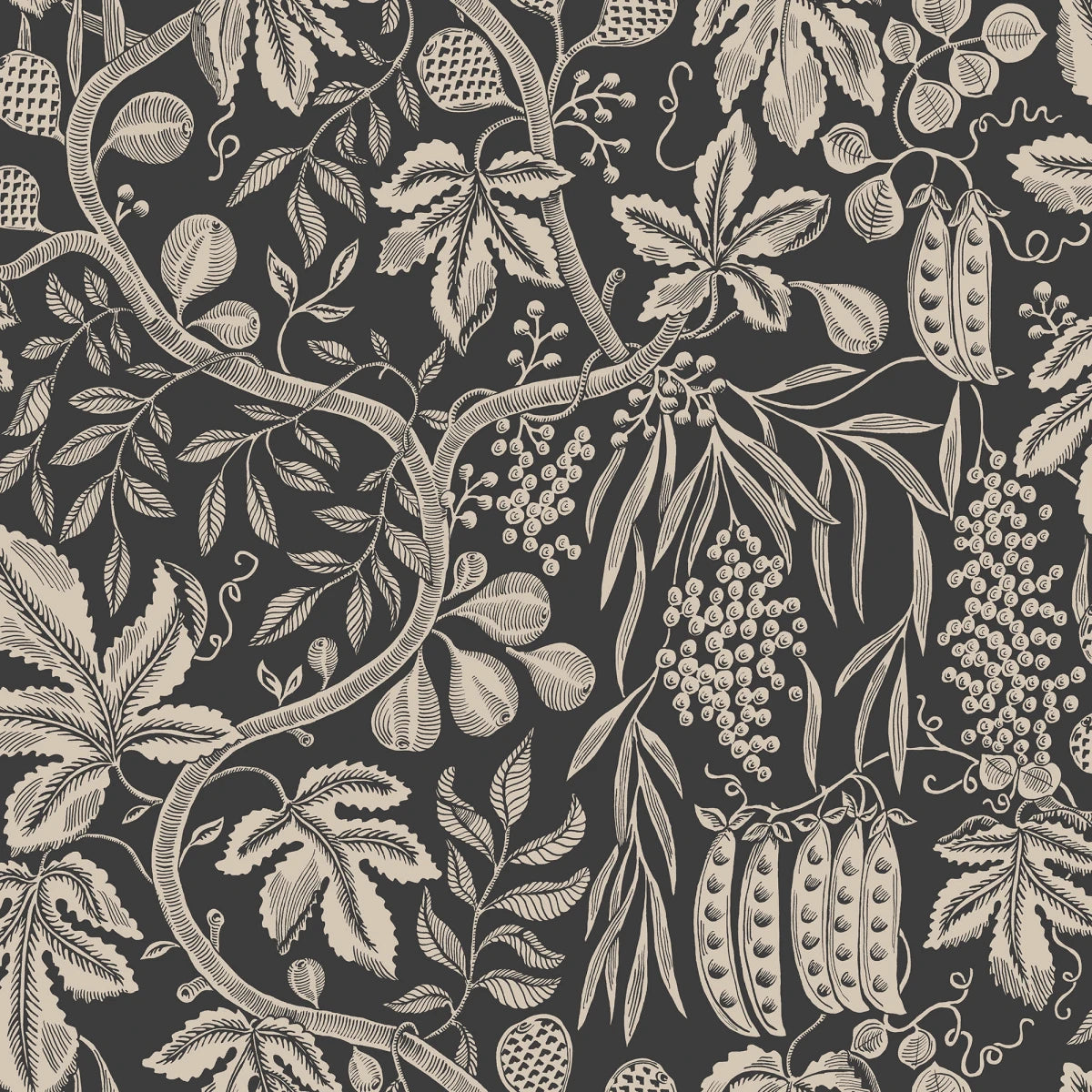 Tapetti Fig Garden, Charcoal