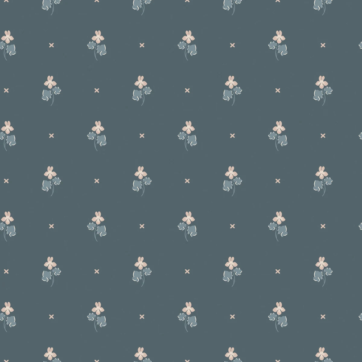Tapetti Mimi, Indigo Blue