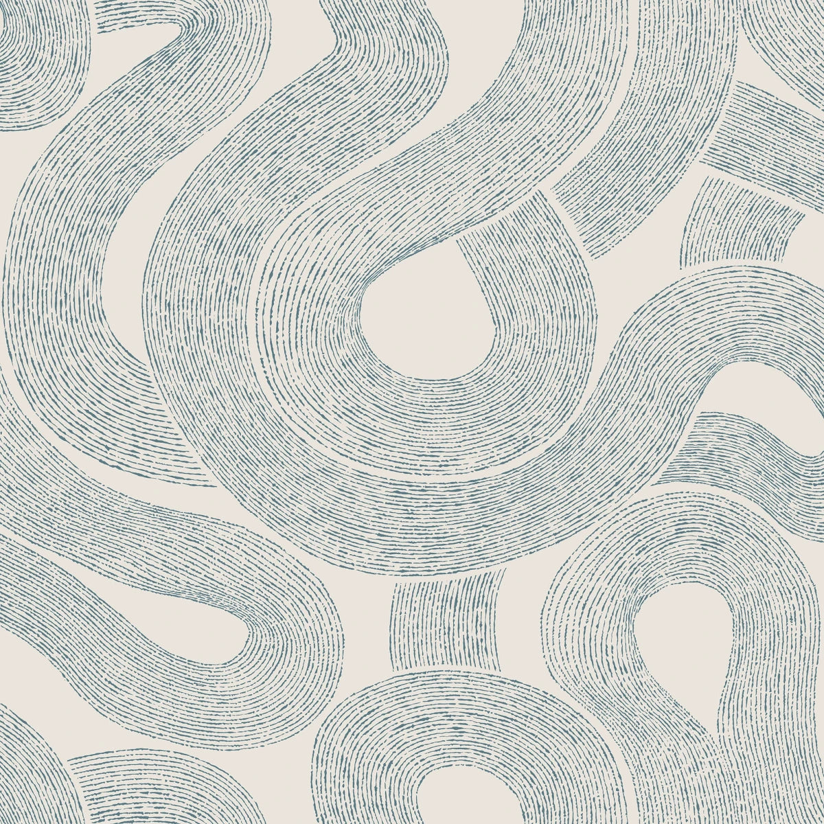 Tapetti Zen, Indigo Blue