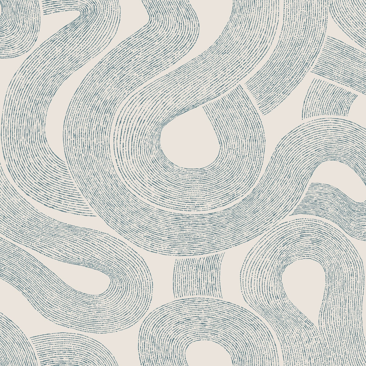 Tapetti Zen, Indigo Blue