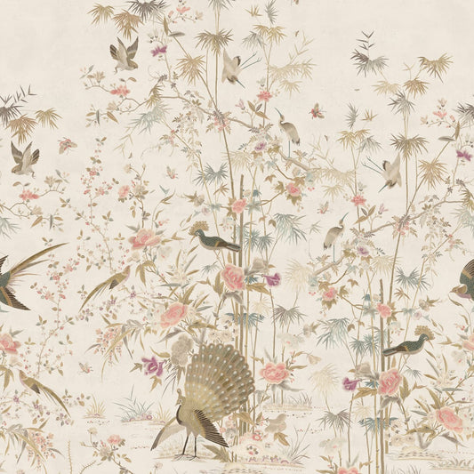 Tapetti Chinoiserie Garden, Eggshell