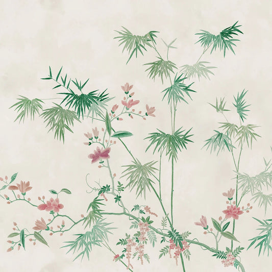 Tapetti Bamboo Grove, Green