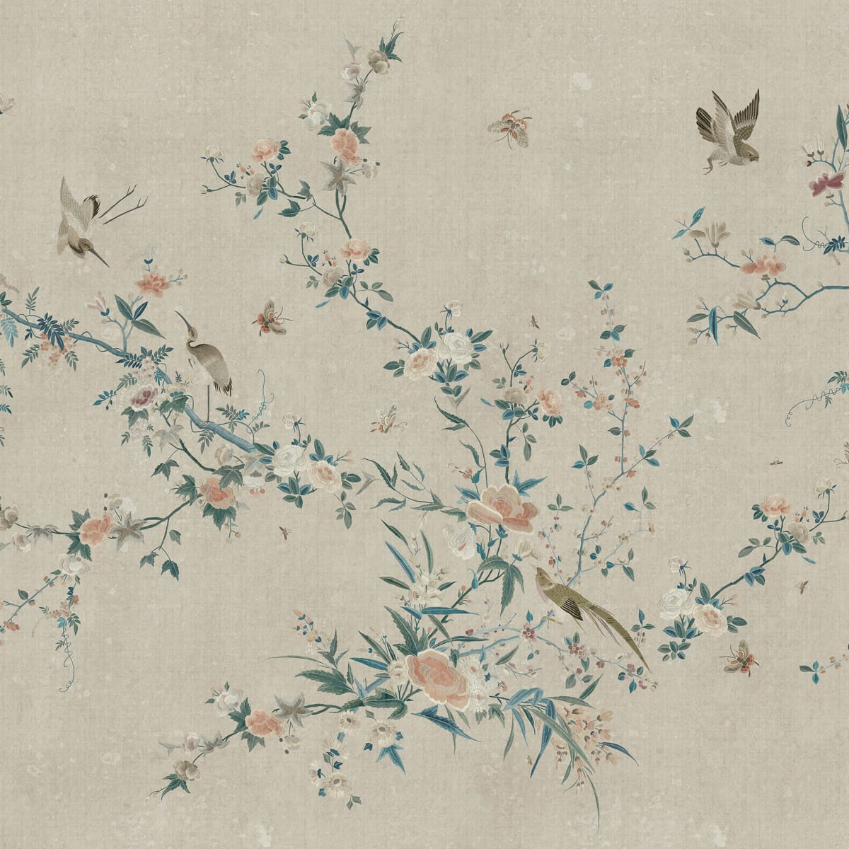 Tapetti Bloom, Gray