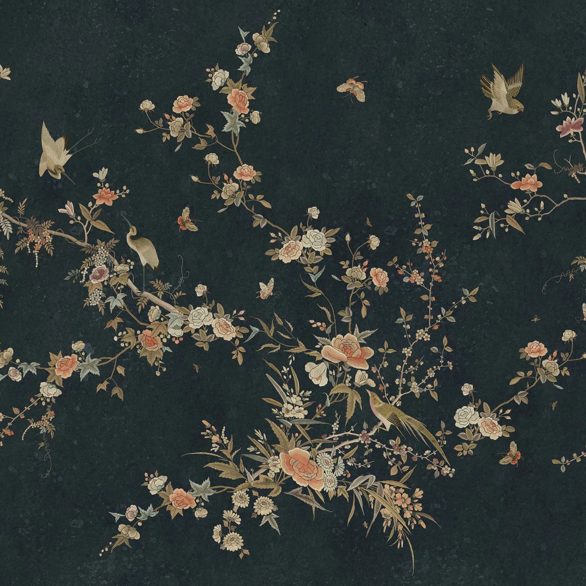 Tapetti Bloom, Midnight Blue