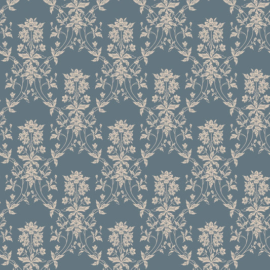 Tapetti Alva, Indigo Blue
