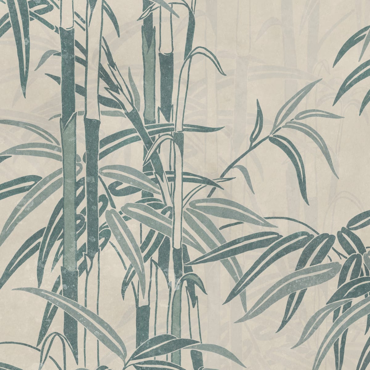 Tapetti Leon Mural, Blue