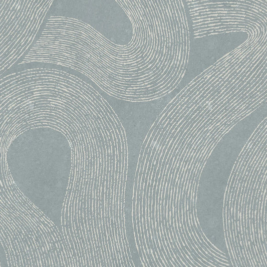 Tapetti Zen Mural, Misty Blue