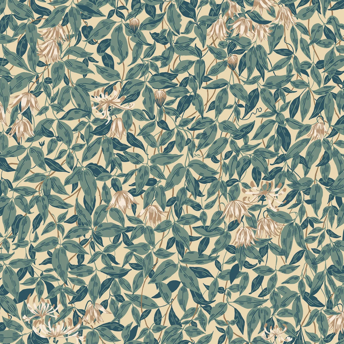 Tapetti Linnea, Blue