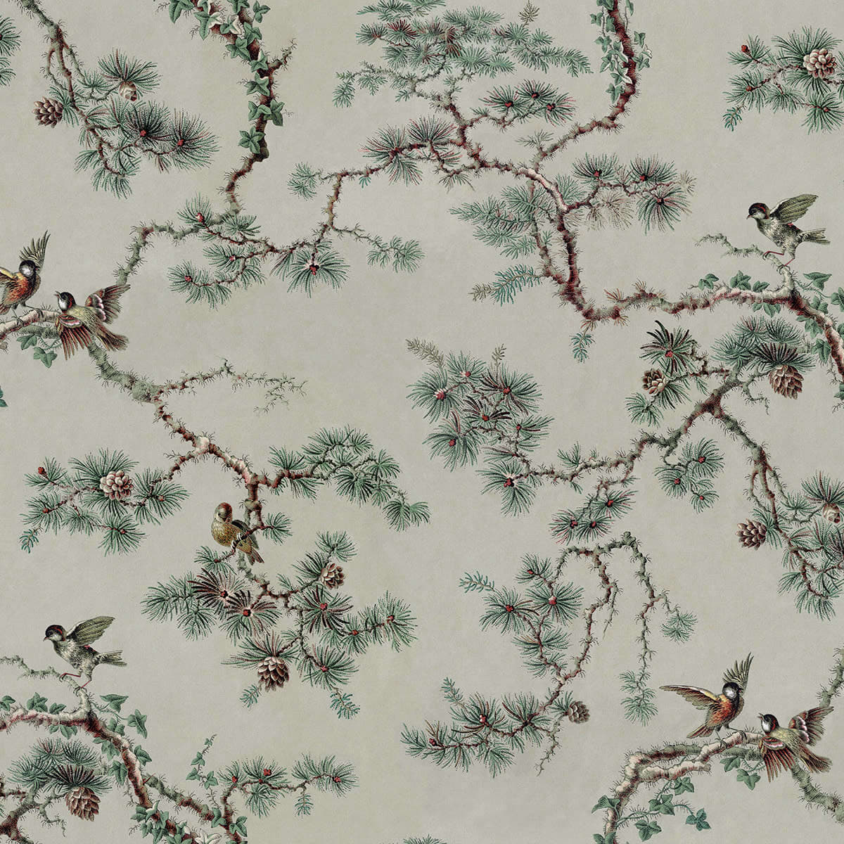 Tapetti Noah Mural, Green