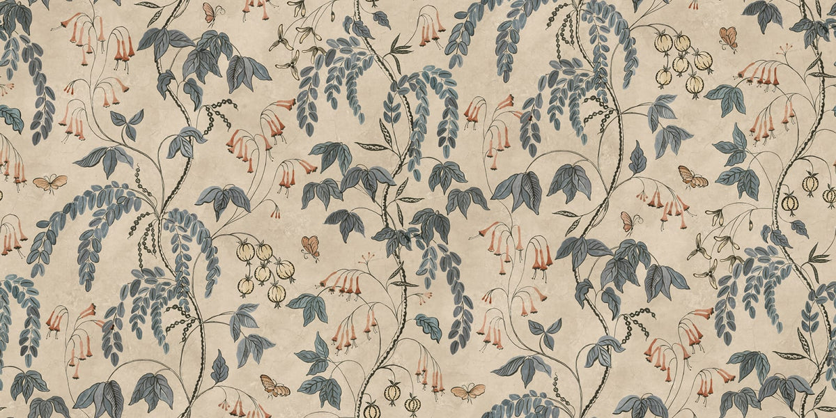 Tapetti Ottilia, Misty Blue