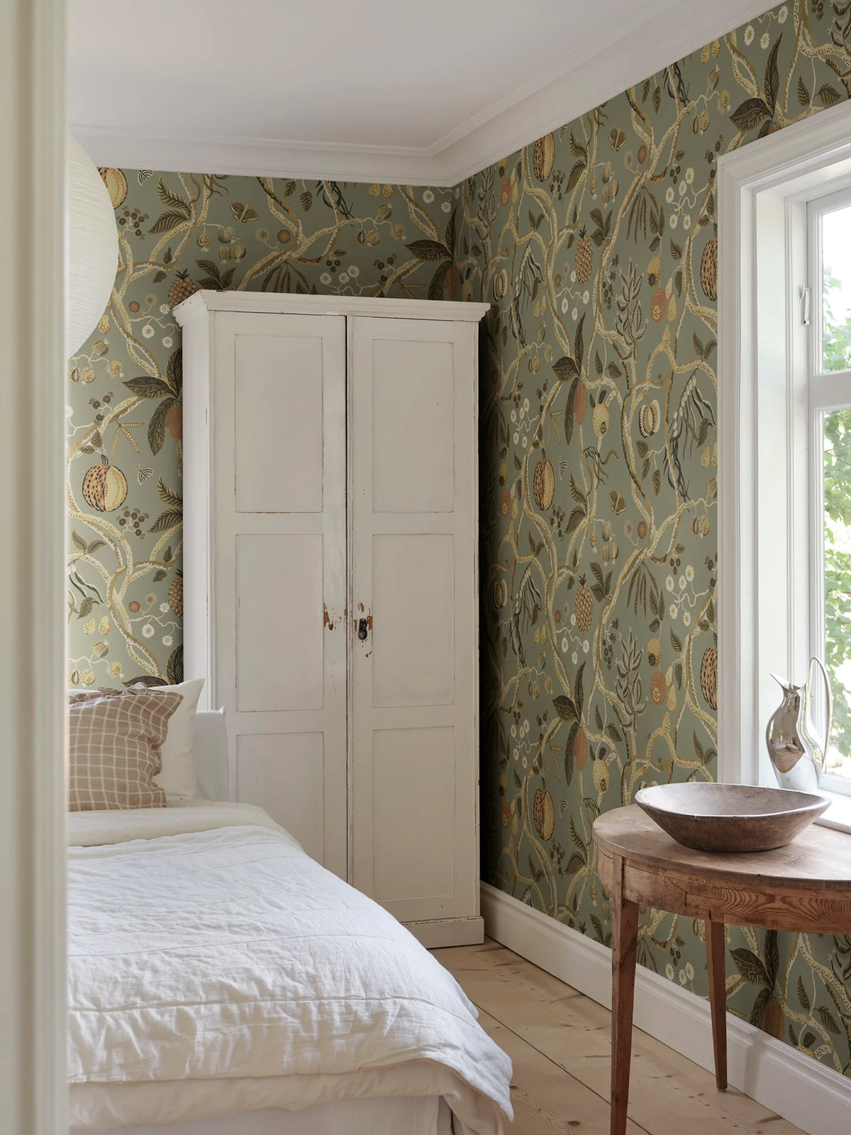 Tapetti Tree of Life Mural, Sage Green