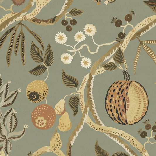 Tapetti Tree of Life Mural, Sage Green