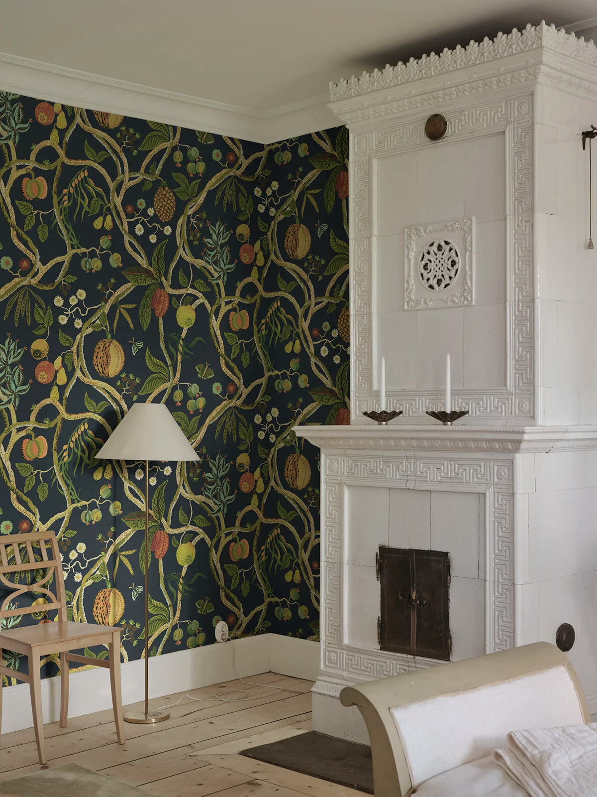 Tapetti Tree of Life Mural, Dark Blue