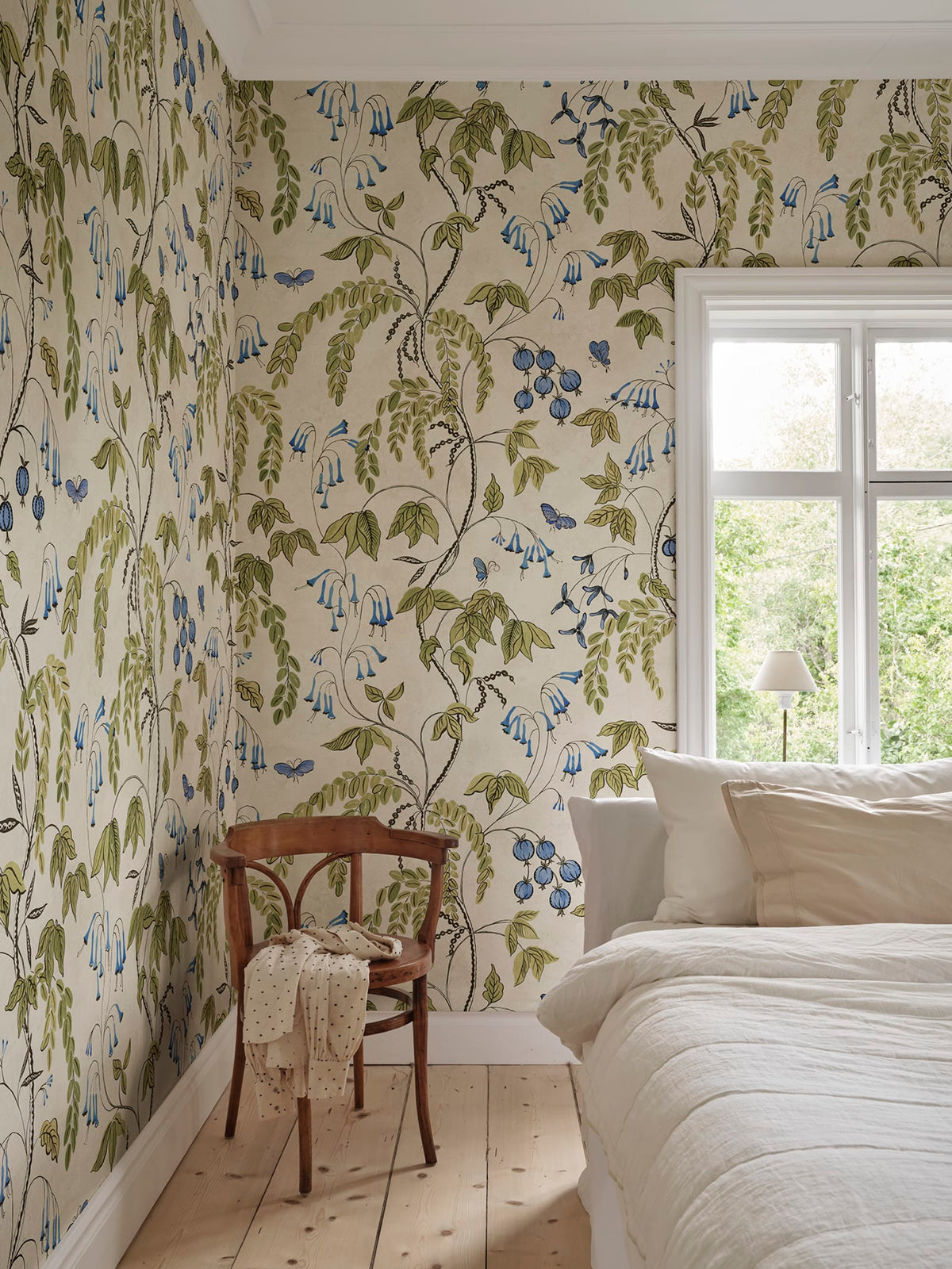 Tapetti Ottilia, Olive Green