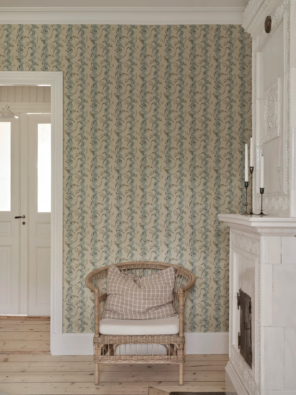 Tapetti Beatrice, Misty Blue