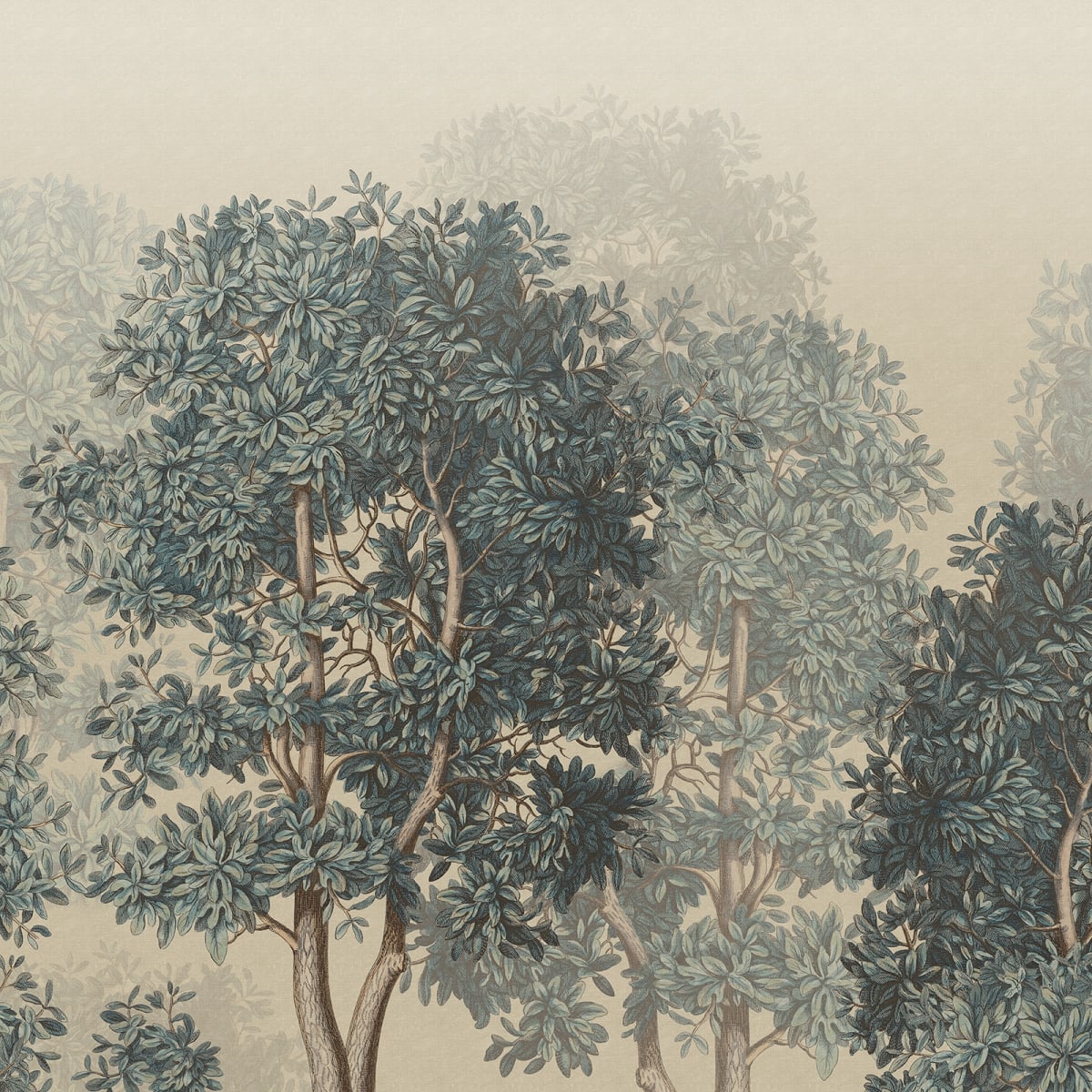 Tapetti Charles Mural, Blue