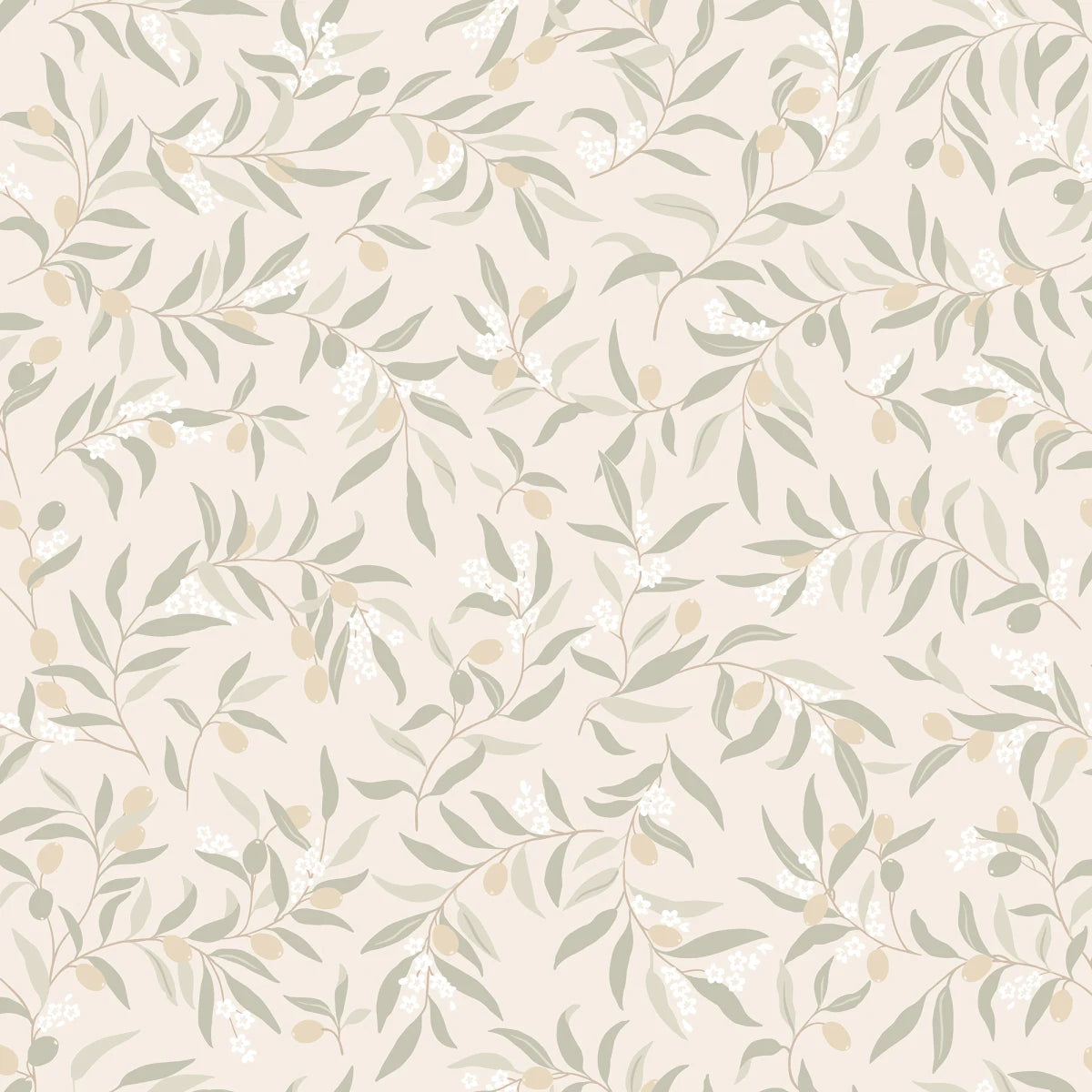 Tapetti Olivia, Sage Green