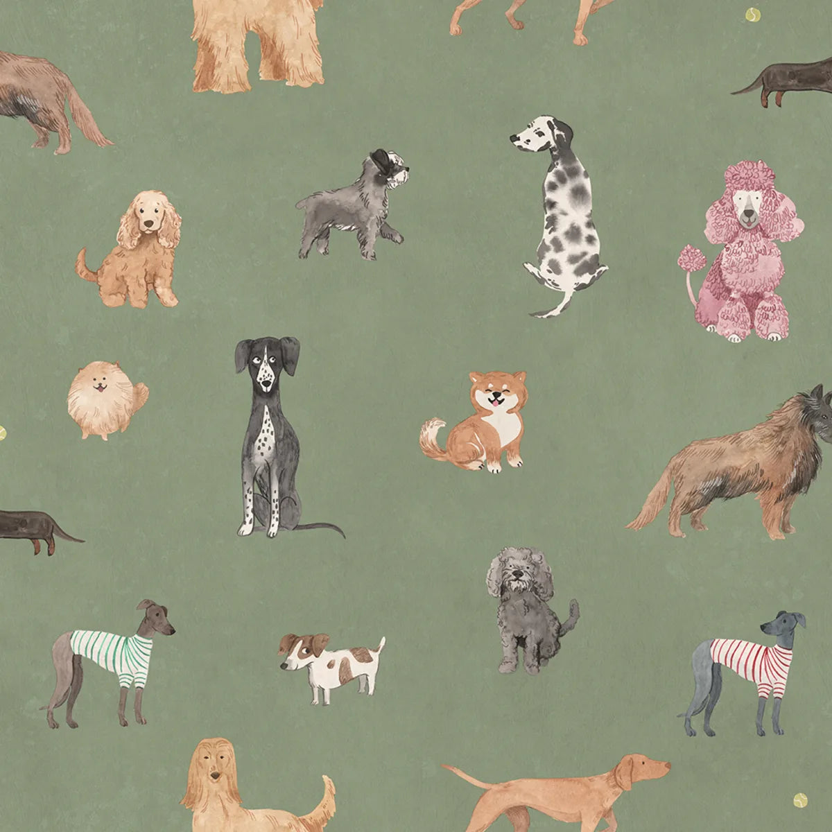 Tapetti Taiga and Friends, Green