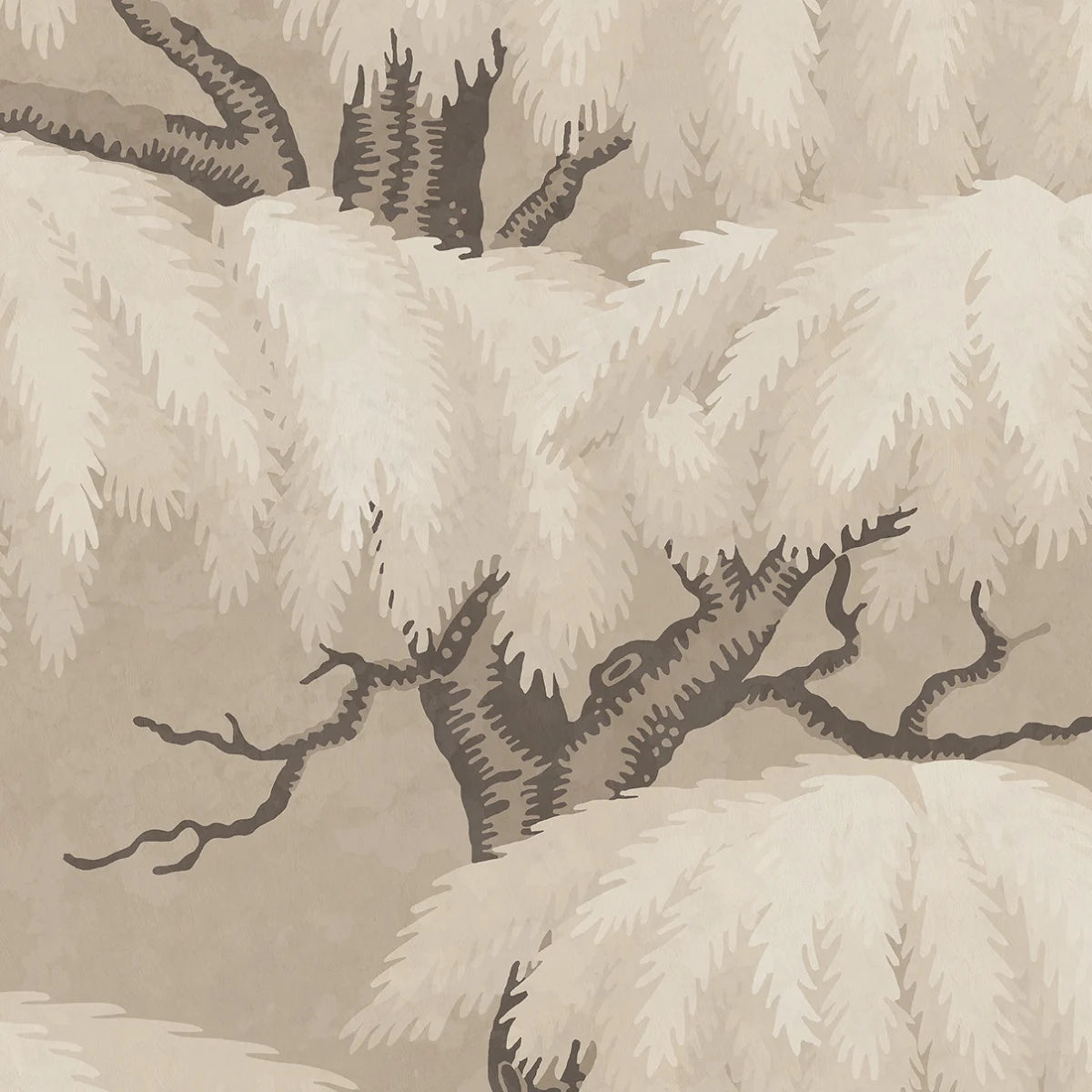 Tapetti Alba Mural, Beige