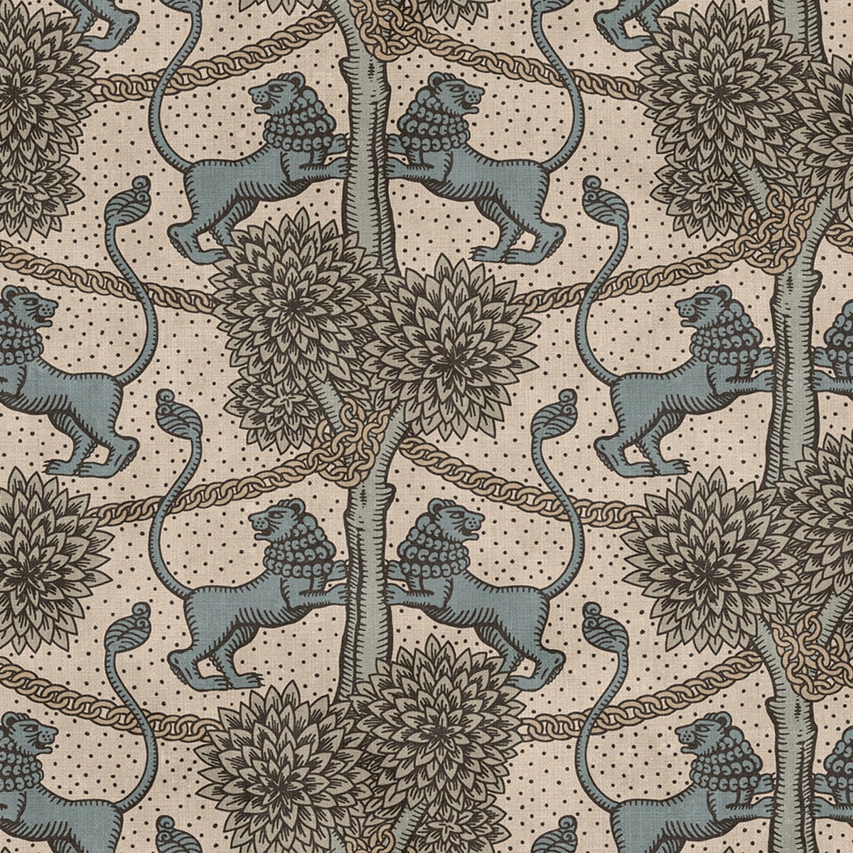 Tapetti Leopold, Beige