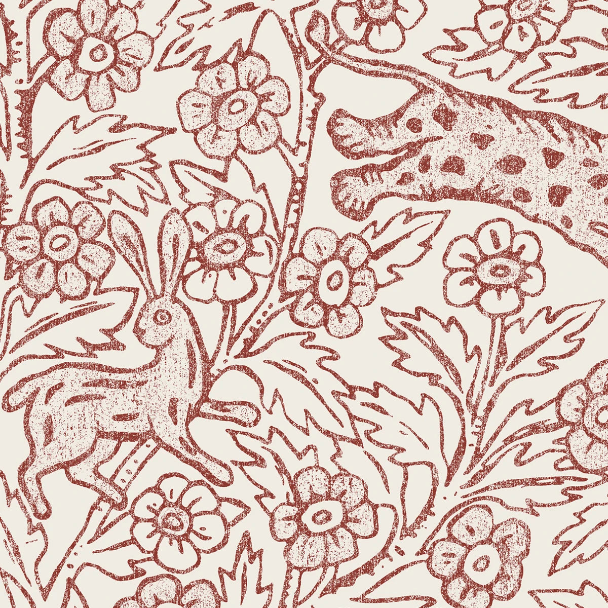 Tapetti Eden Mural, Red