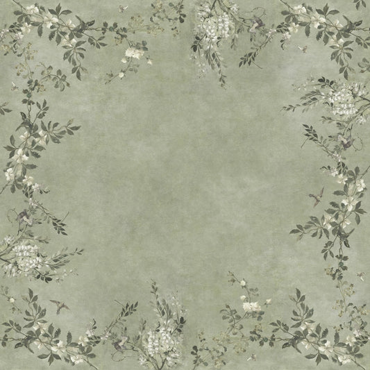 Tapetti Luca Square, Sage Green
