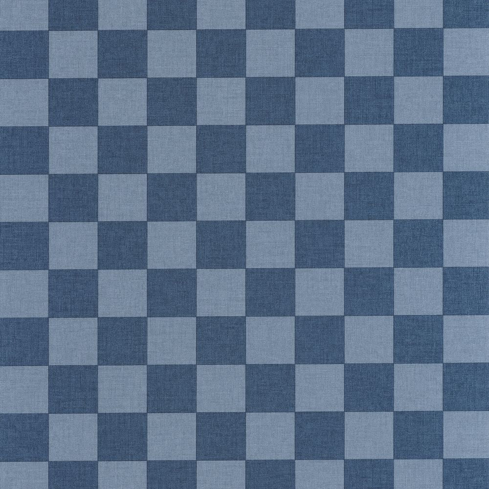 Tapetti Checks Bleu Denim 0,53x10,05m